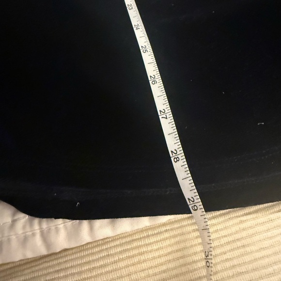 Vintage 90s Penelope Tree Navy Blue Velvet Mini Dress Mock Neck Size 10 - Picture 2 of 7